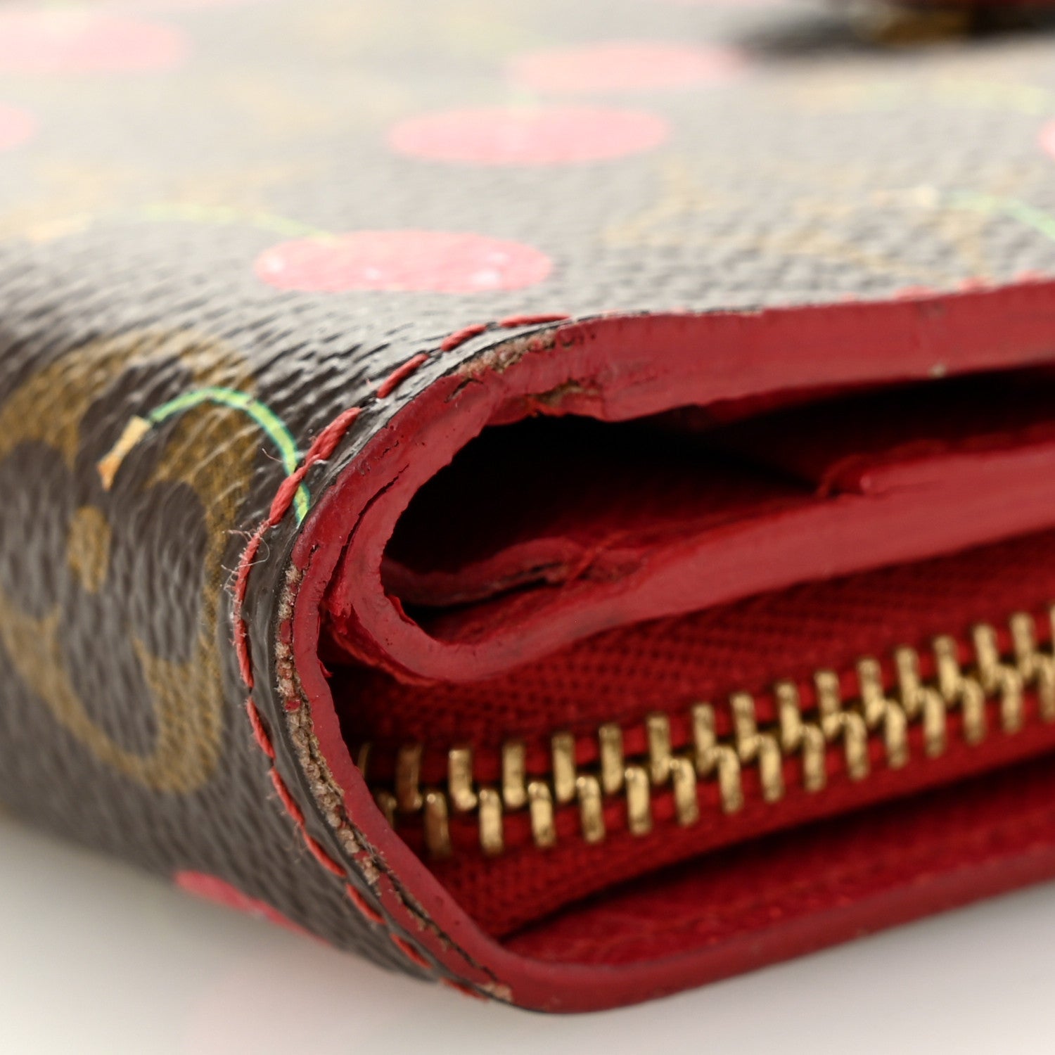 Louis Vuitton Monogram Cerises Compact Zipped Wallet