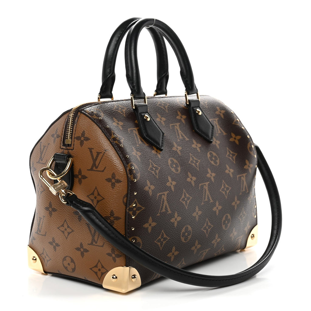 Louis Vuitton Reverse Monogram Speedy Trunk 25