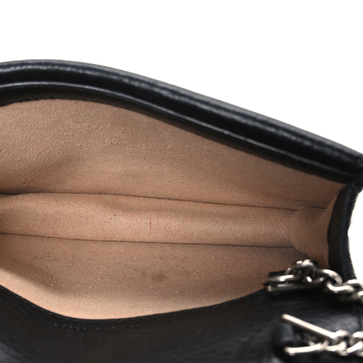 Gucci Calfskin Super Mini Dionysus Shoulder Bag Black