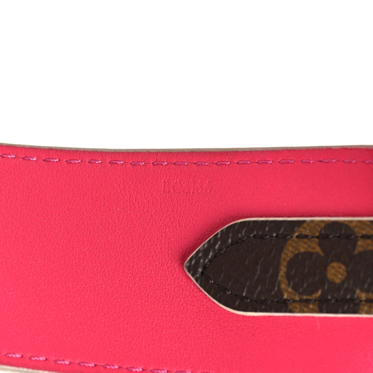 Louis Vuitton Monogram Bandouliere Shoulder Strap Hot Pink
