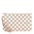 Louis Vuitton Damier Azur Neverfull MM GM Pochette Rose Ballerine