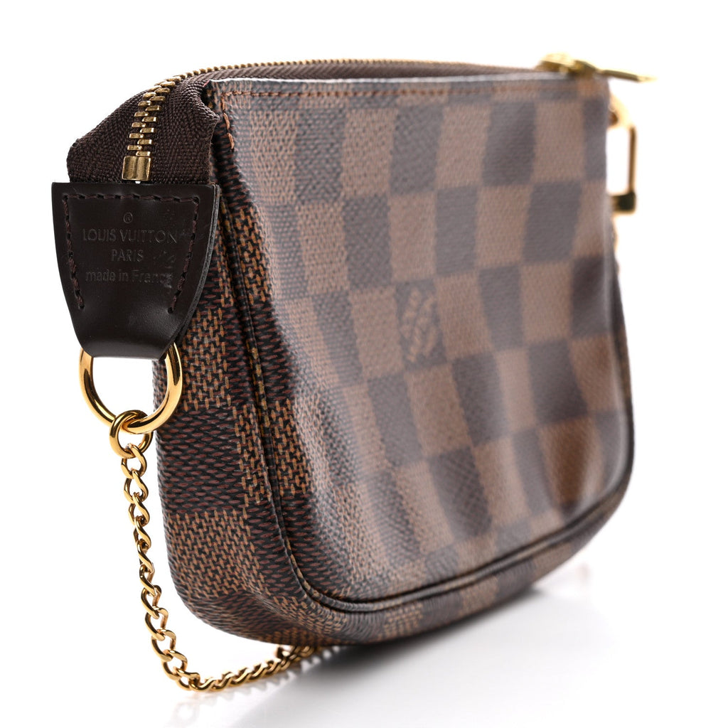 Louis Vuitton Damier Ebene Mini Pochette Accessories