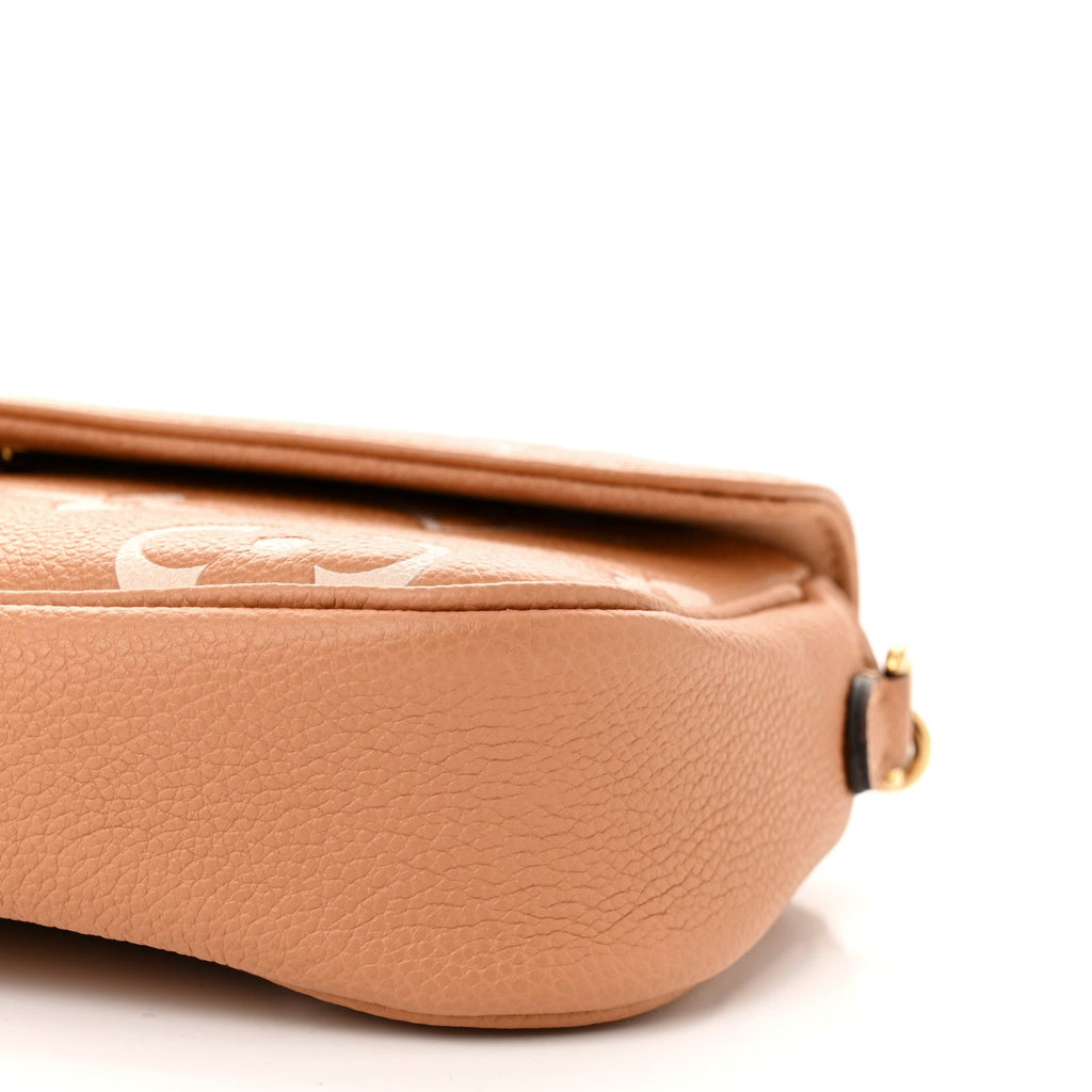 Louis Vuitton Empreinte Monogram Giant Ivy Wallet On Chain Arizona Creme