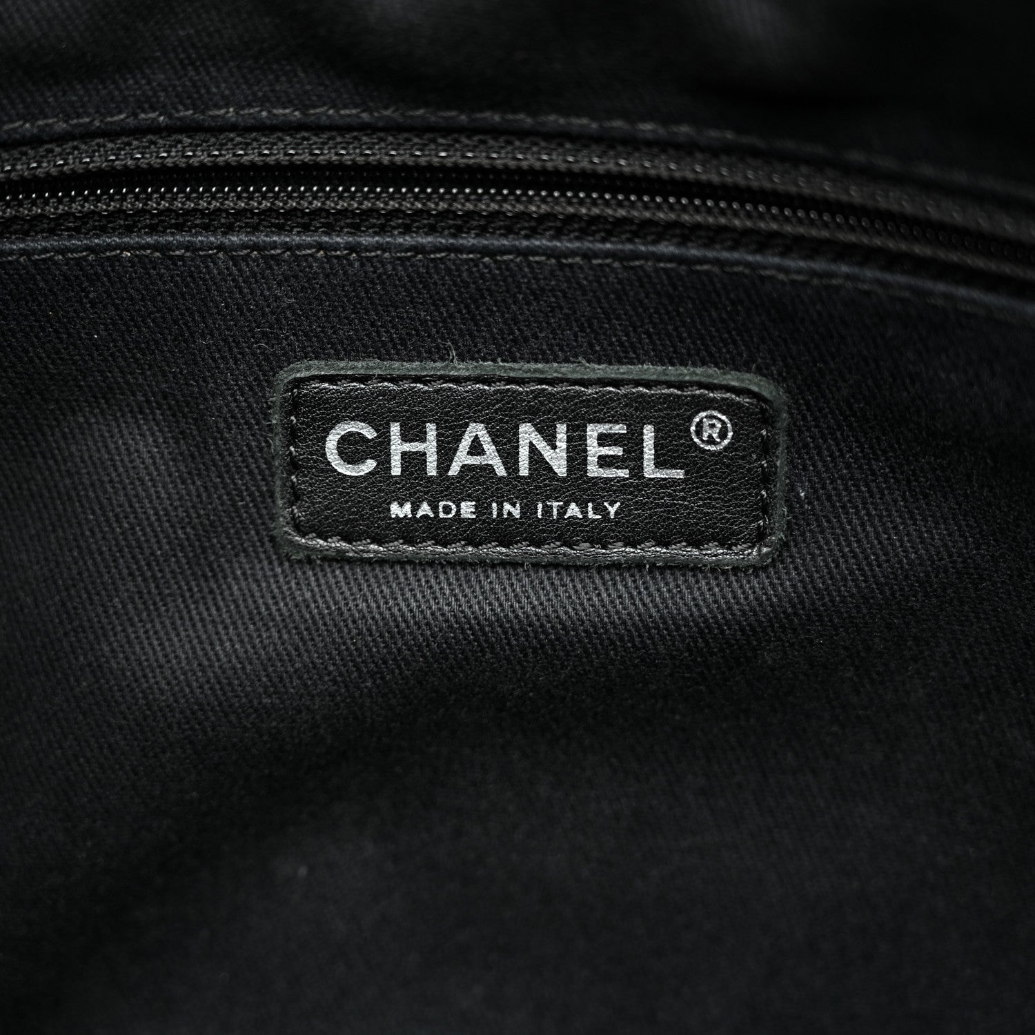 Chanel Caviar Quilted CC Timeless Soft Tote Black