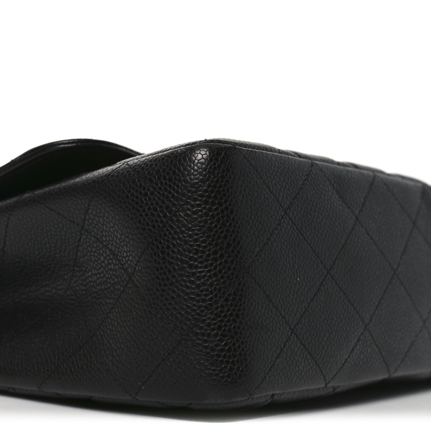 Chanel Caviar Quilted Jumbo Single Flap Black