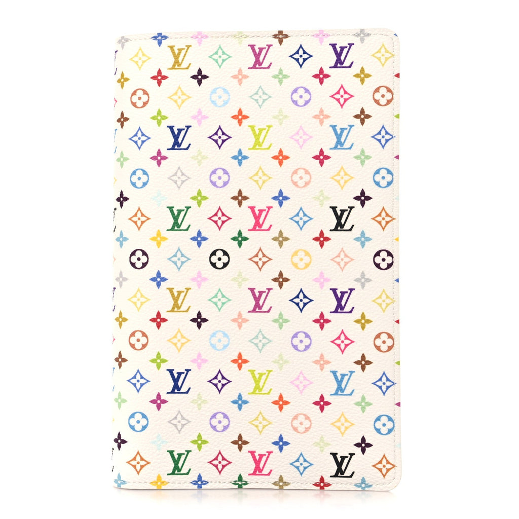 Louis Vuitton LV X TM Monogram Multicolor Emily Notebook Cover MM White