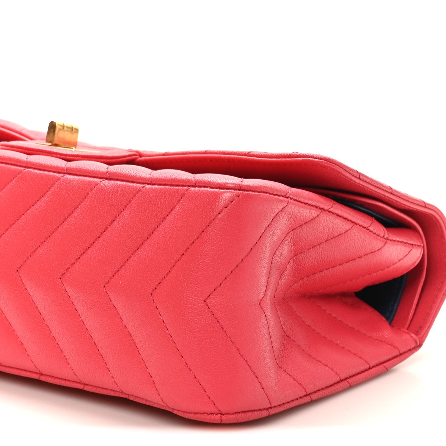 Chanel Sheepskin Chevron Quilted 2.55 Reissue 225 Flap Dark Pink