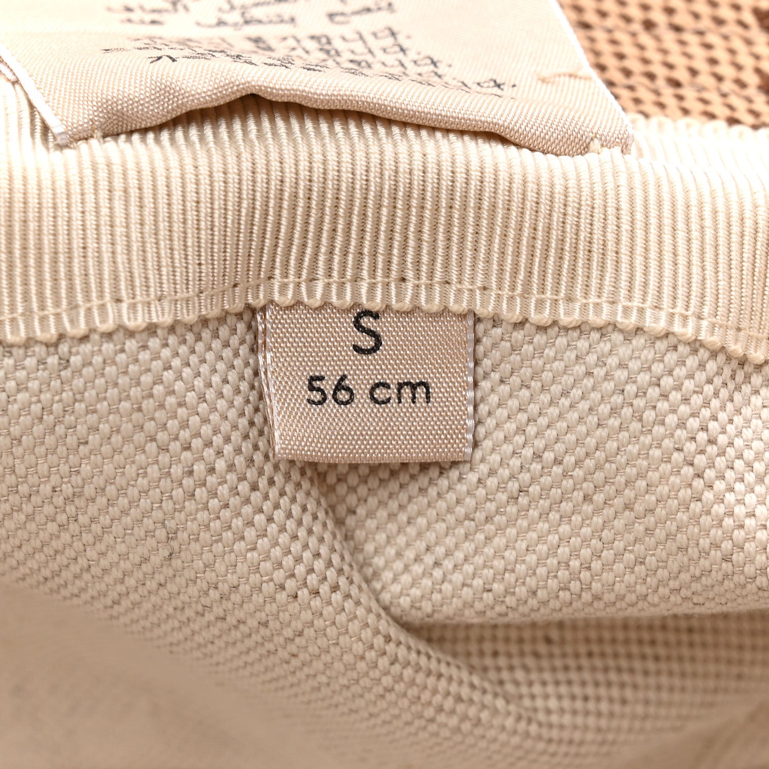 Gucci Monogram Jumbo GG Bucket Hat S Camel Ebony New Acero