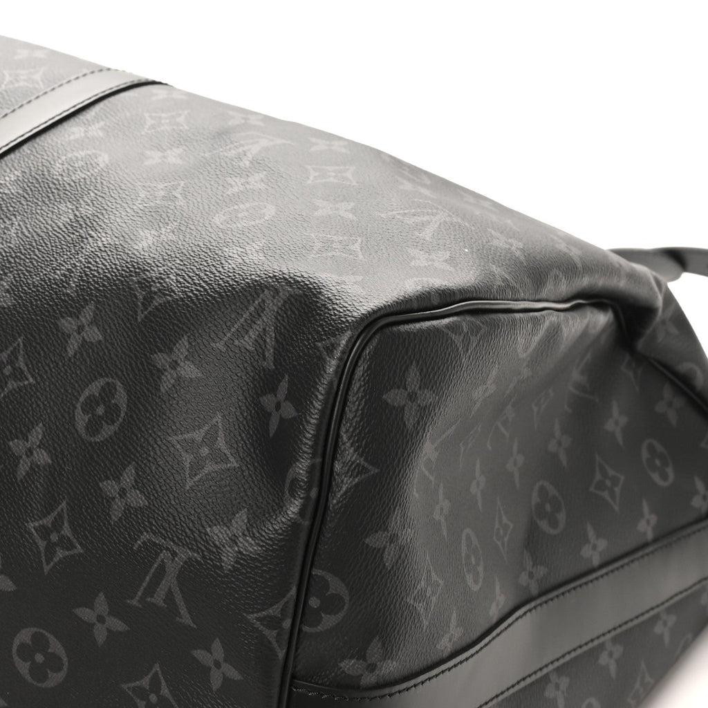Louis Vuitton Monogram Eclipse Keepall Bandouliere 55