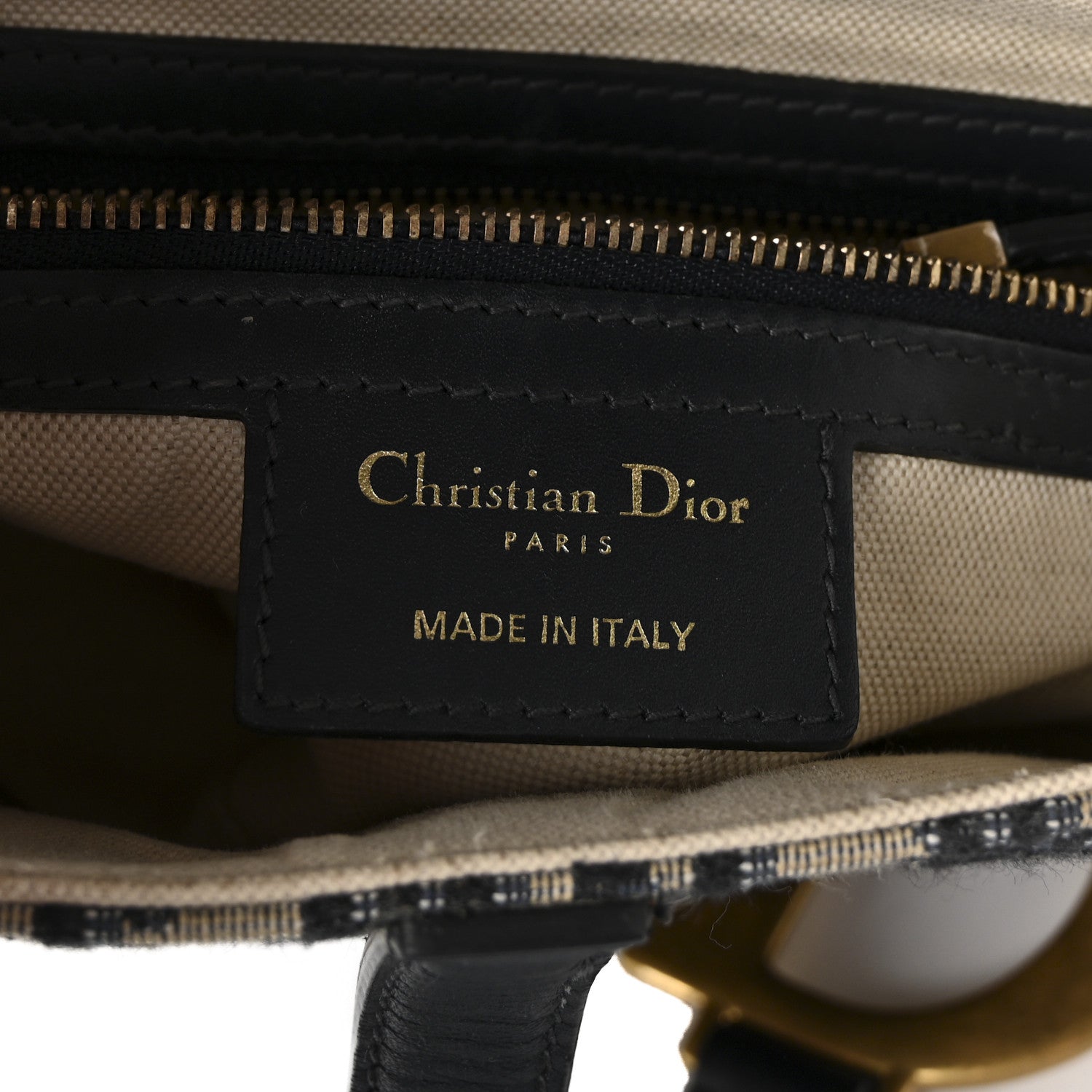 Christian Dior Oblique Saddle Bag Blue