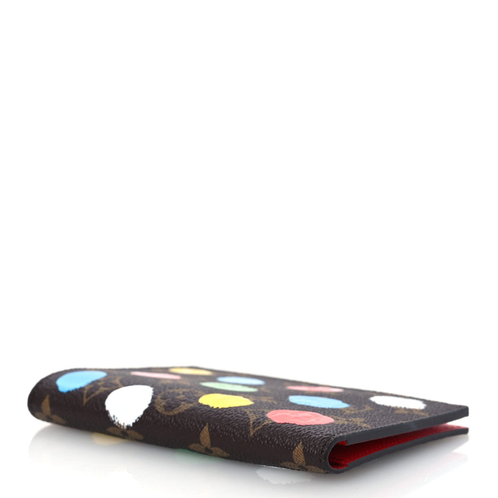 Louis Vuitton LV X YK Monogram Dots Passport Cover Multicolor