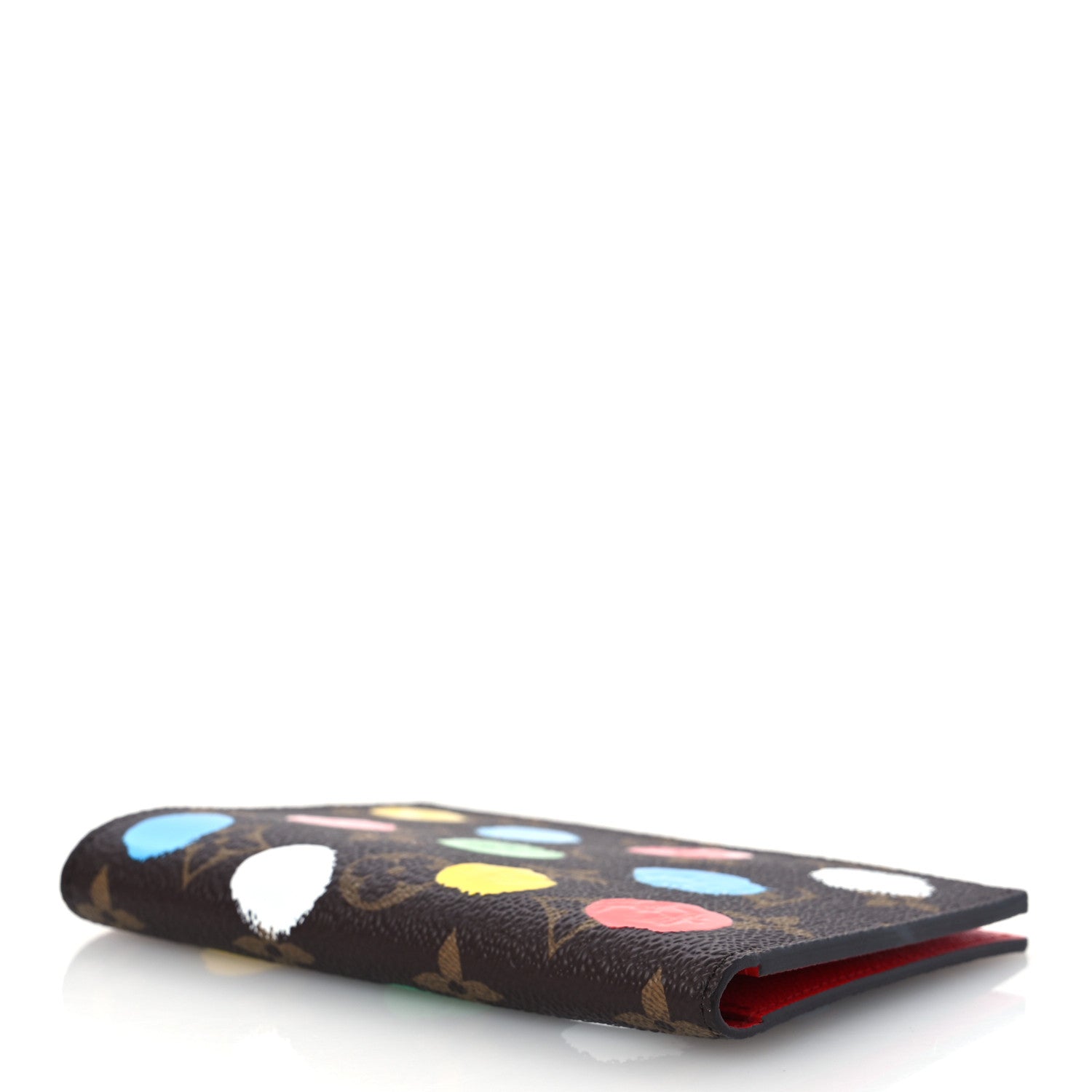 Louis Vuitton LV X YK Monogram Dots Passport Cover Multicolor