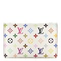 Louis Vuitton LV X TM Monogram Multicolor Slim Card Holder White