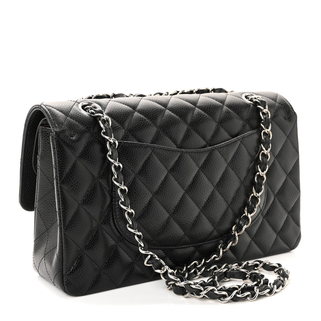 Chanel Caviar Quilted Medium Double Flap Black
