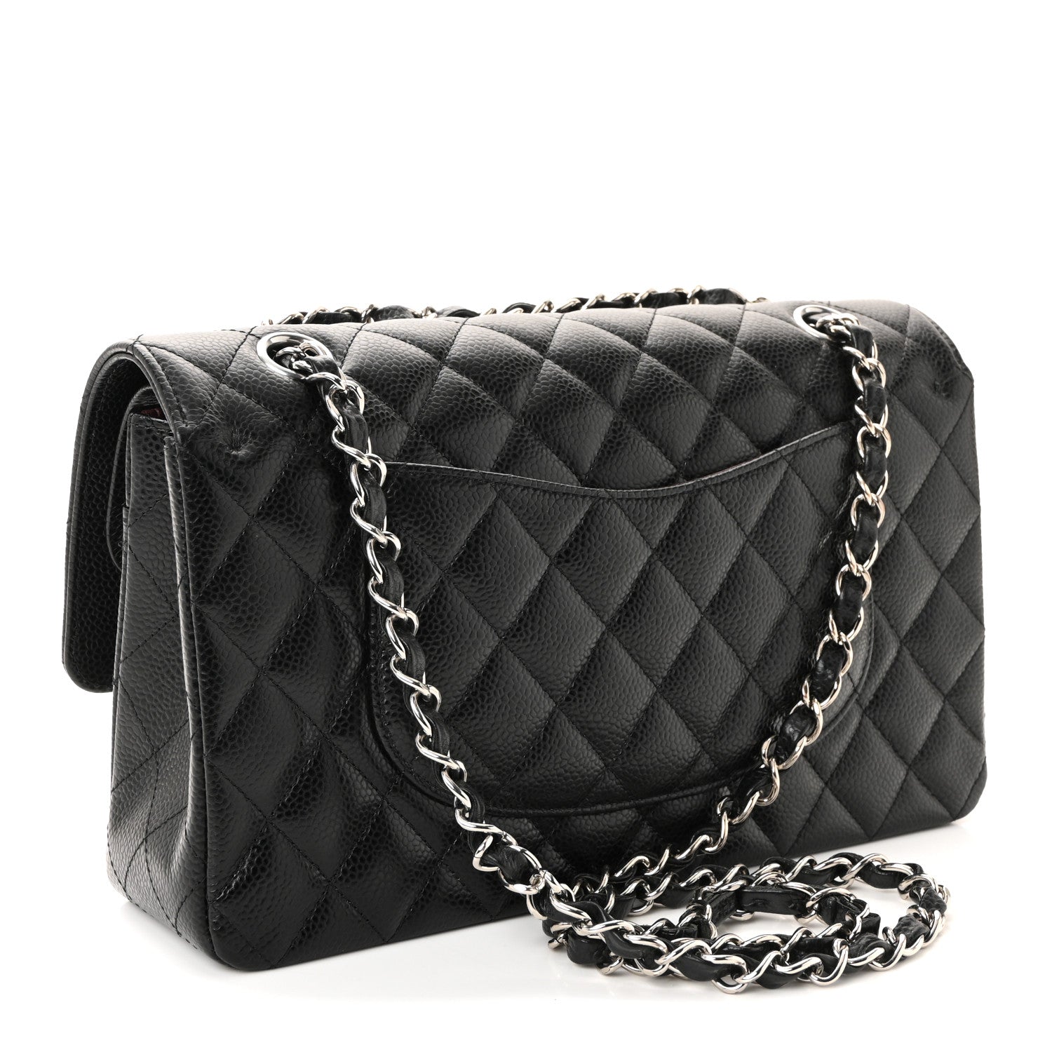 Chanel Caviar Quilted Medium Double Flap Black