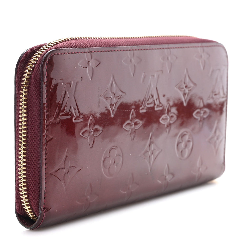 Louis Vuitton Vernis Zippy Wallet Rouge Fauviste
