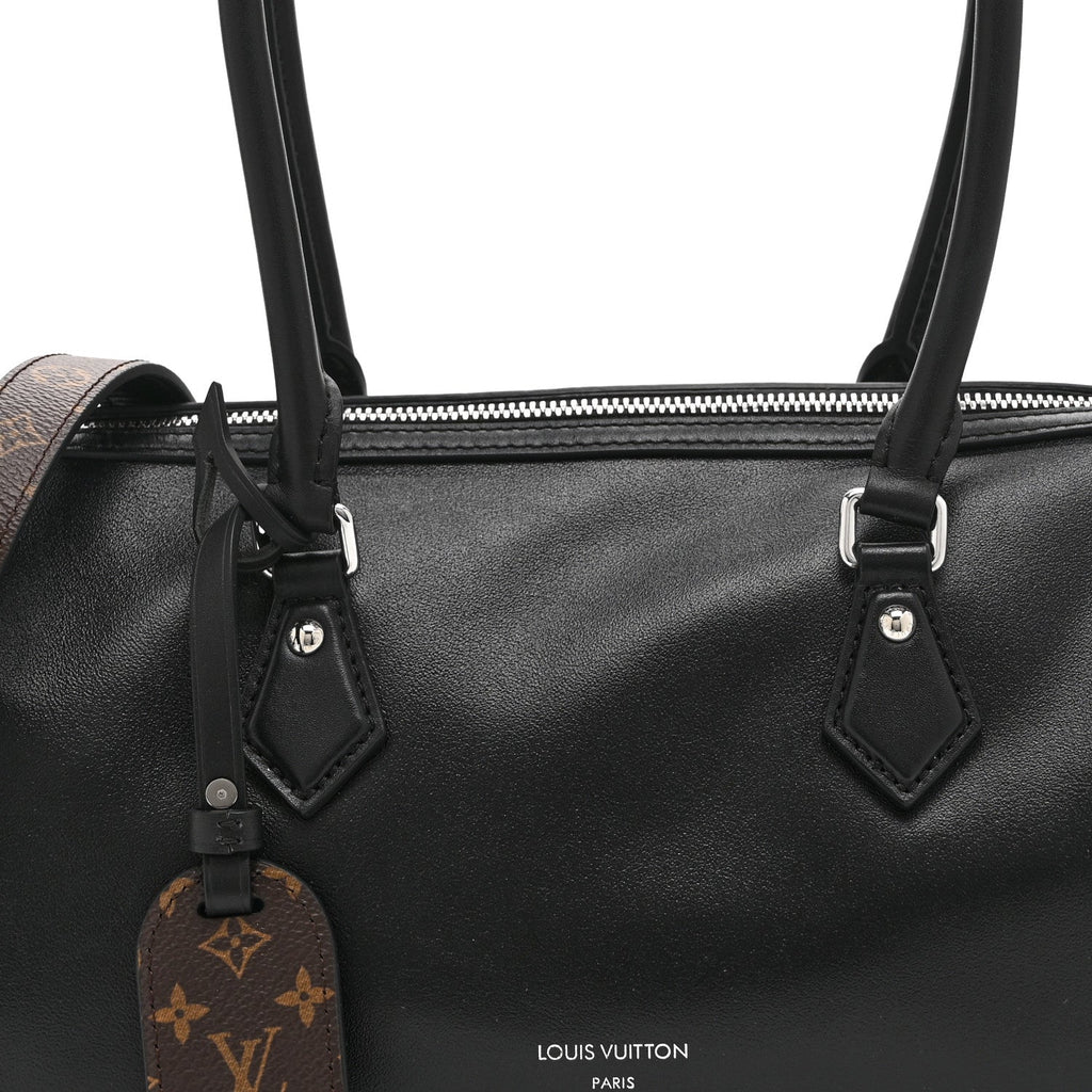 Louis Vuitton Lambskin Speedy Cargo Vibe 30 Black