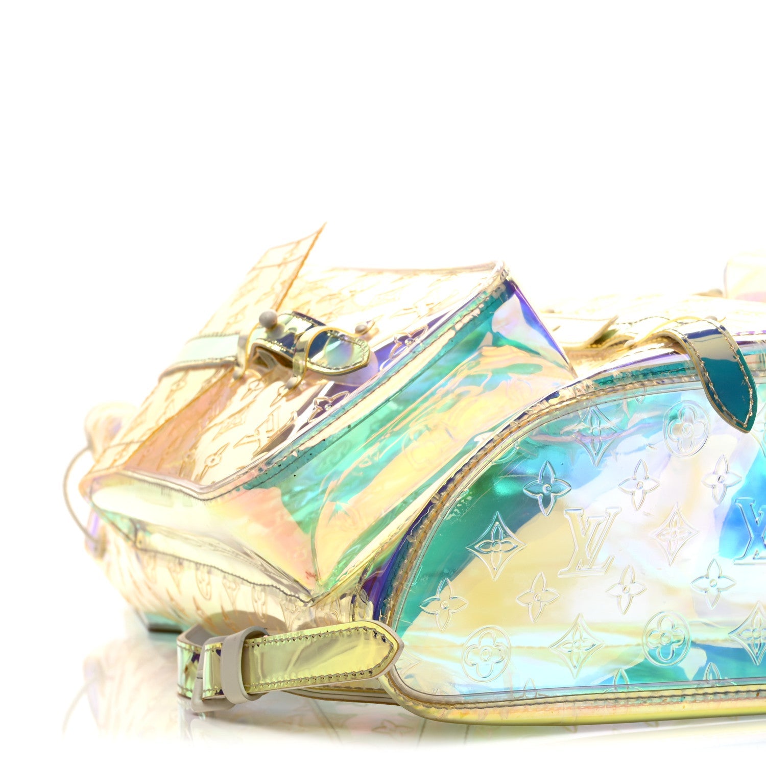 Louis Vuitton PVC Monogram Christopher Backpack GM Iridescent Prism