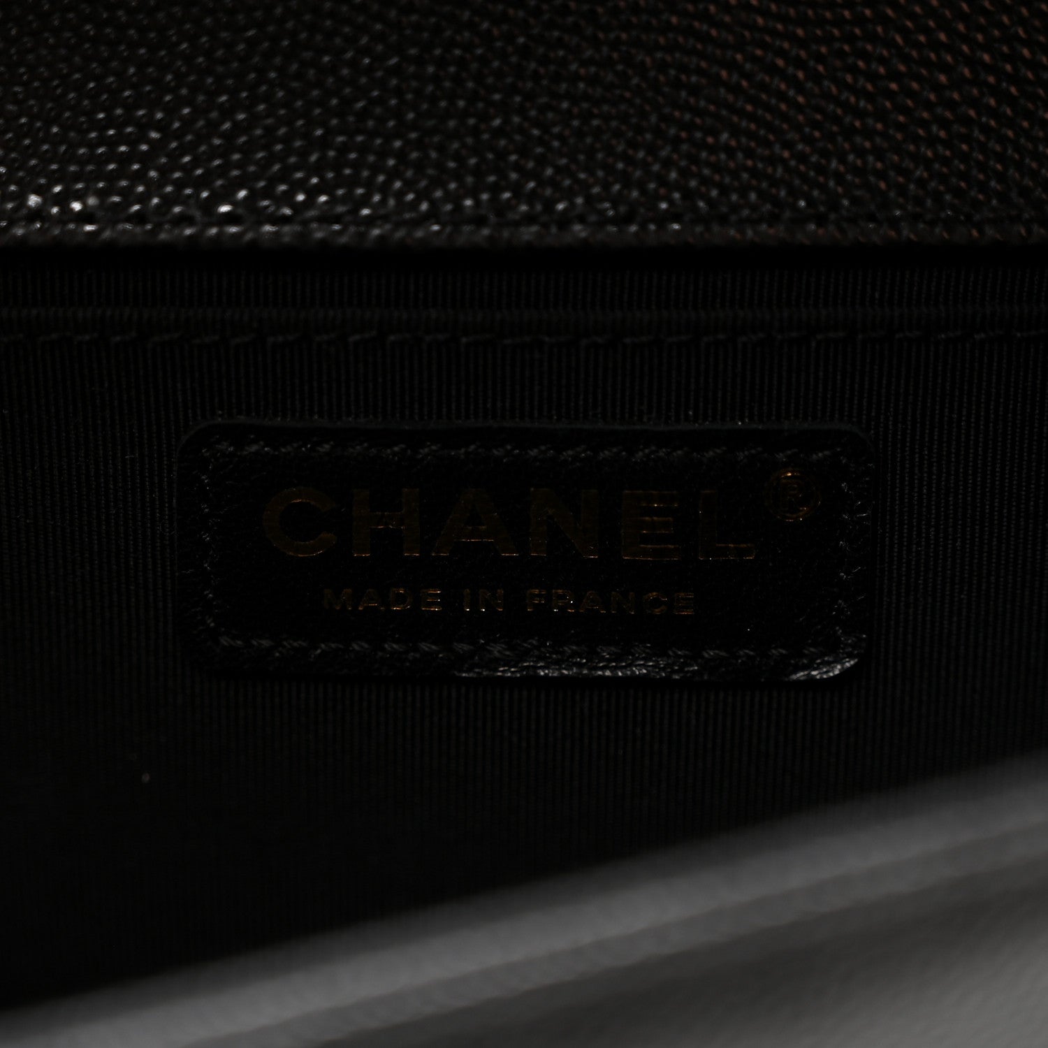 Chanel Caviar Quilted Medium Boy Flap Black