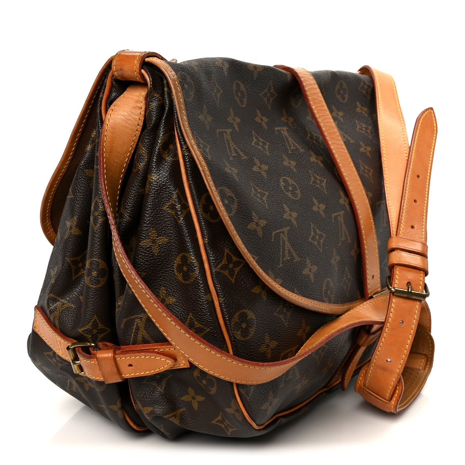 Louis Vuitton Monogram Saumur 35