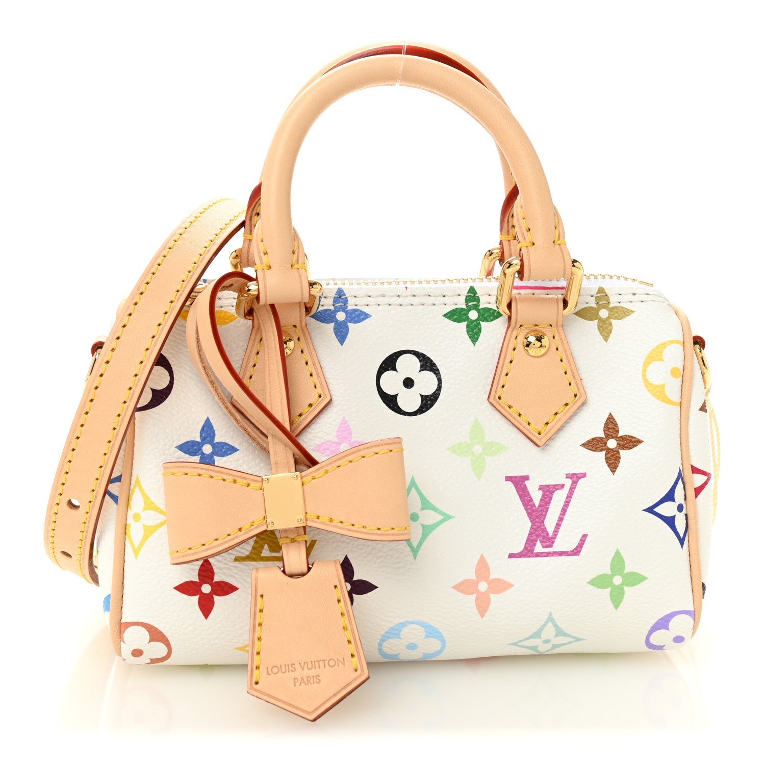 Louis Vuitton LV X TM Monogram Multicolor Nano Speedy White