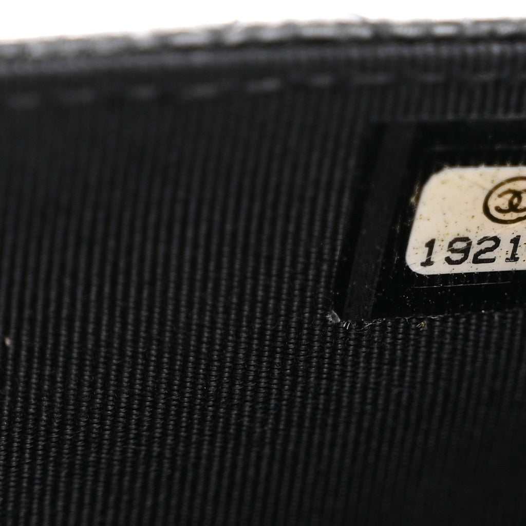 Chanel Caviar Quilted Wallet on Chain WOC Black