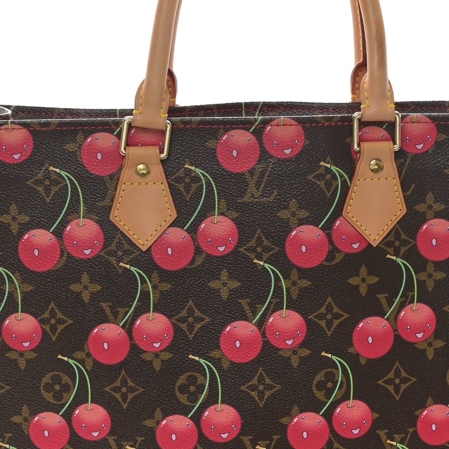 Louis Vuitton Monogram Cerises Sac Plat