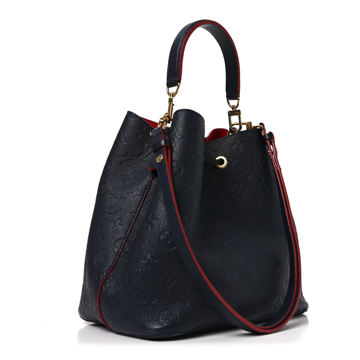 Louis Vuitton Empreinte Neonoe MM Marine Rouge