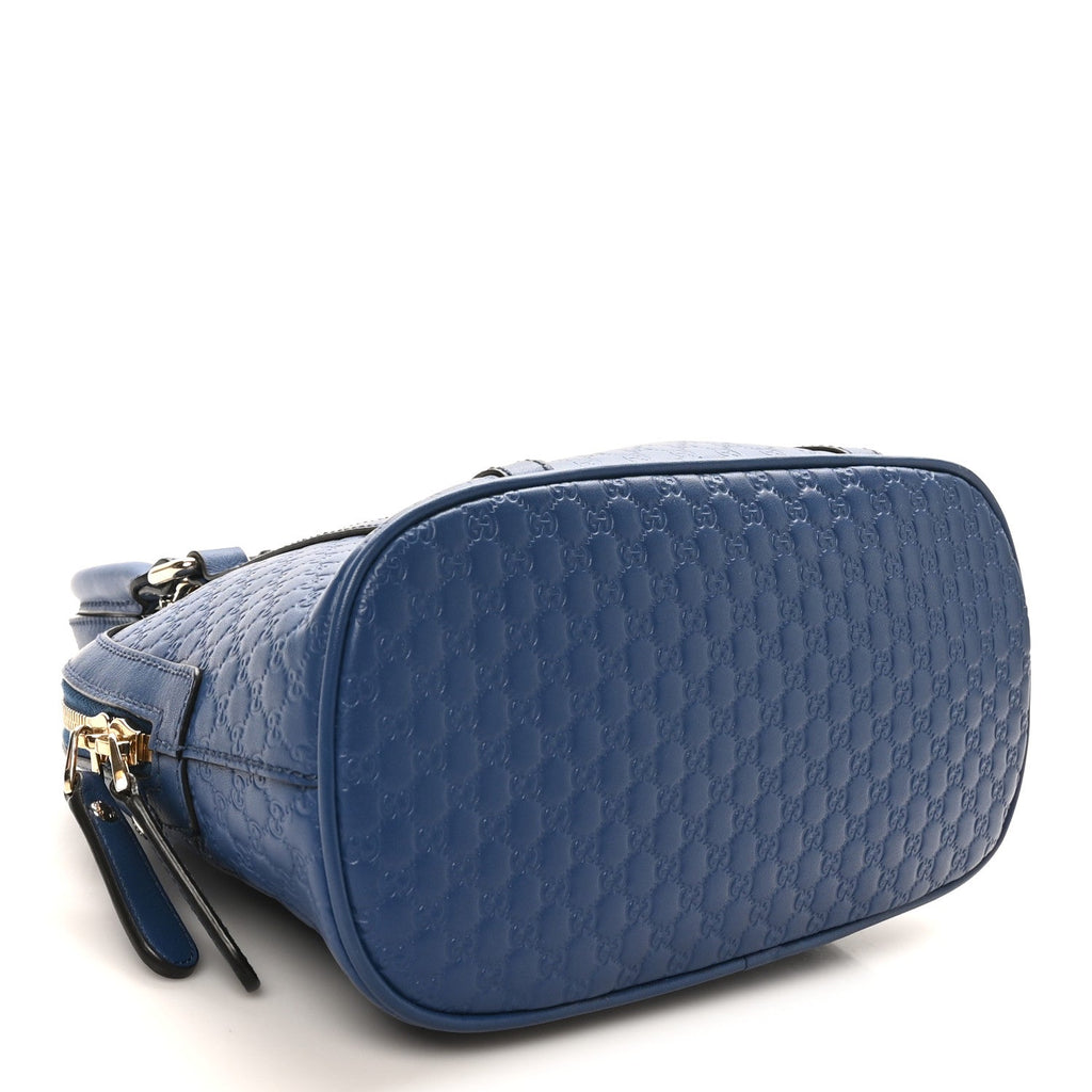Gucci Soft Microguccissima Mini Dome Bag Blue