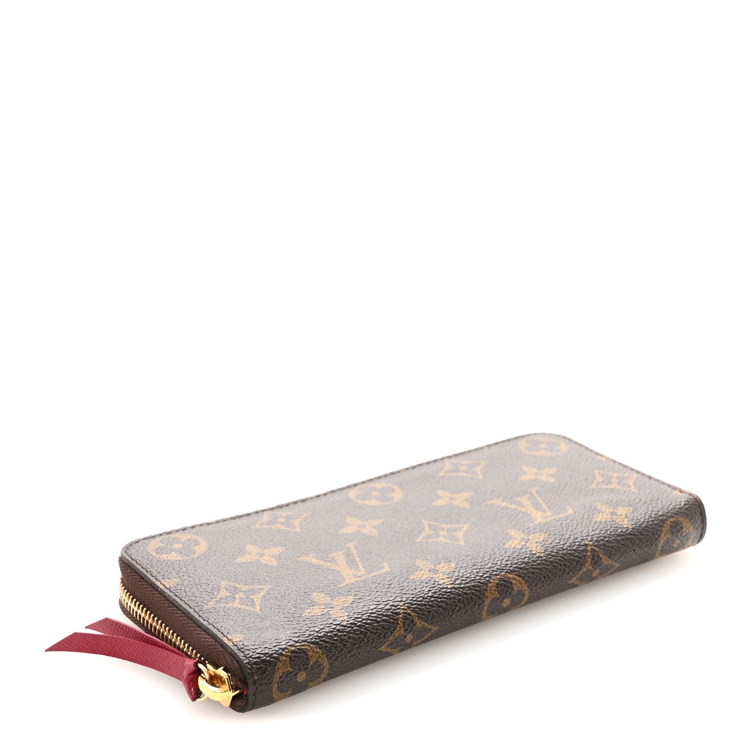 Louis Vuitton Monogram Clemence Wallet Fuchsia