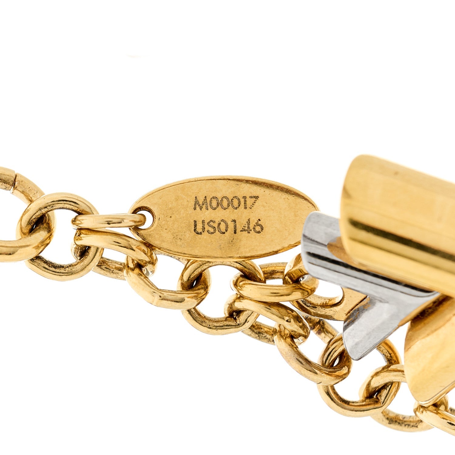 Louis Vuitton Jingle V Chain Bag Charm Gold