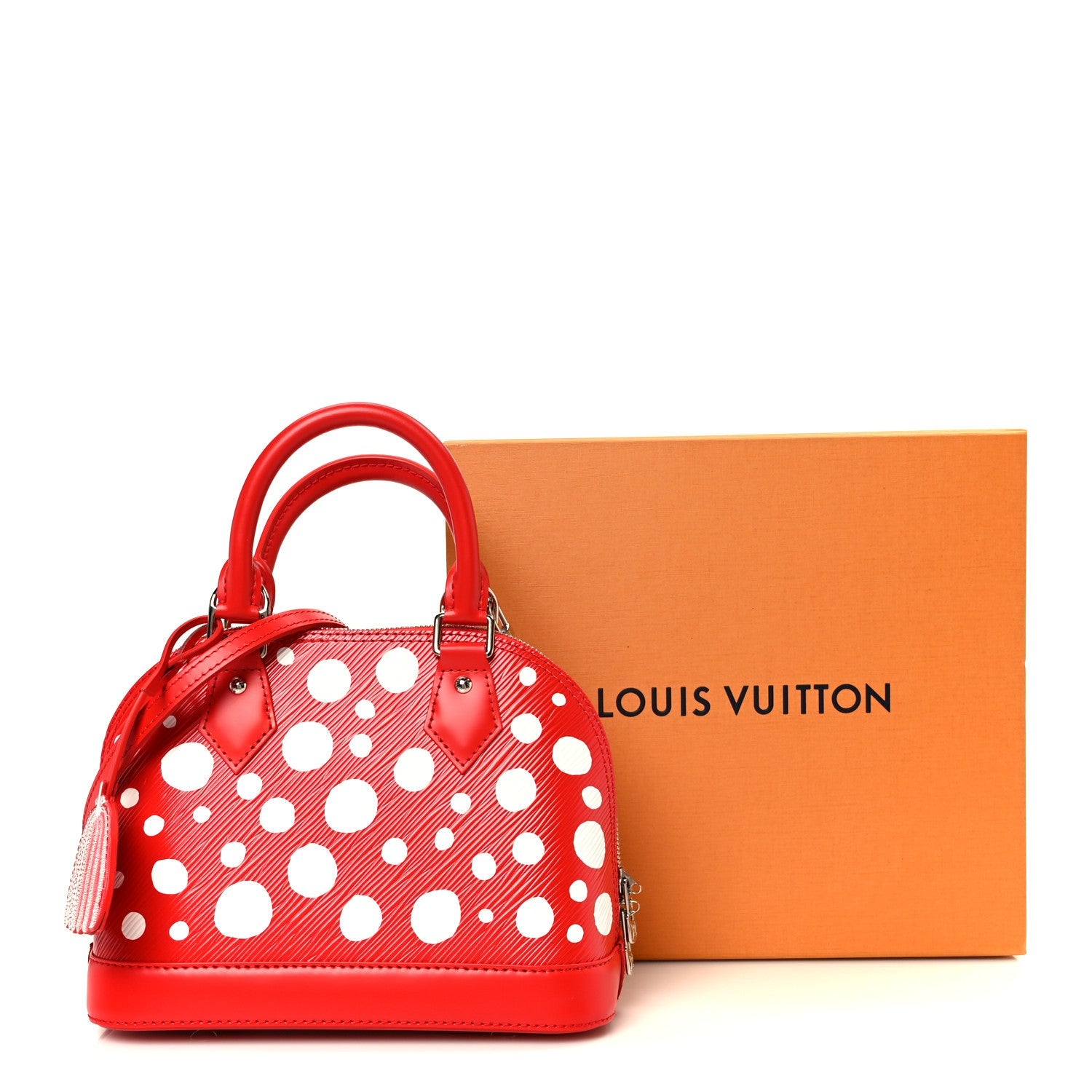 Louis Vuitton LV X YK Epi Alma BB Rogue White