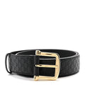 Gucci Soft Microguccissima Margaux Calfskin Belt 90 36 Black