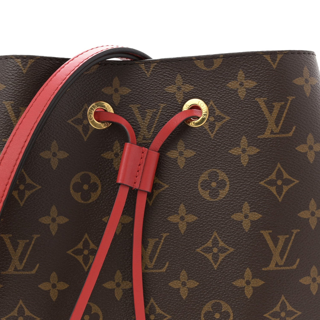 Louis Vuitton Monogram Neonoe MM Coquelicot