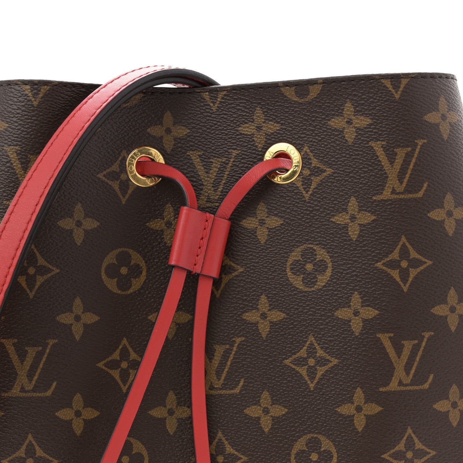 Louis Vuitton Monogram Neonoe MM Coquelicot