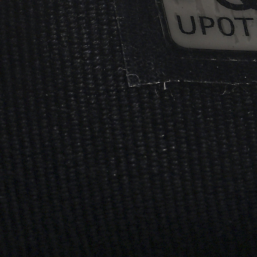 Caviar Quilted Flap Card Holder Wallet Black