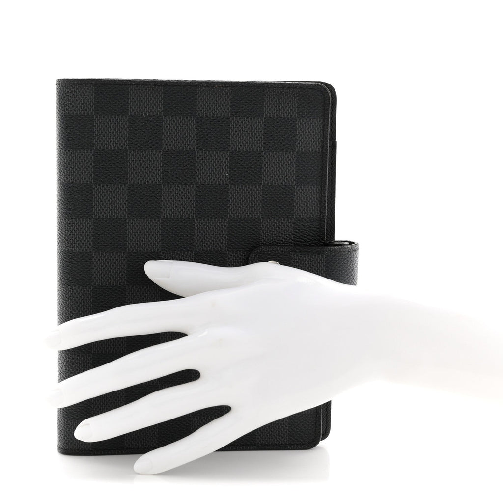 Louis Vuitton Damier Graphite Medium Ring Agenda Cover
