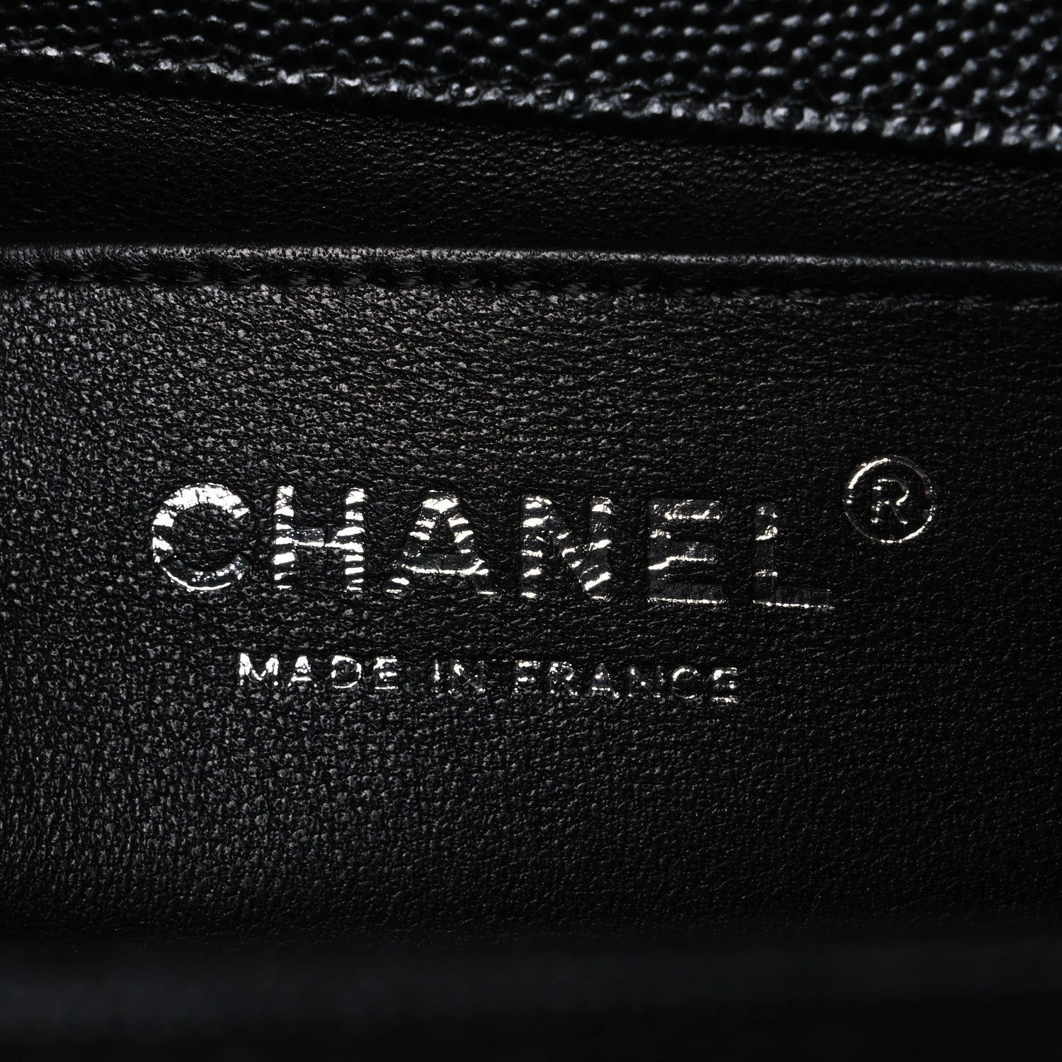 Chanel Caviar Quilted Medium Boy Flap Black
