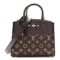 Louis Vuitton Snakeskin Monogram City Steamer Mini Brown
