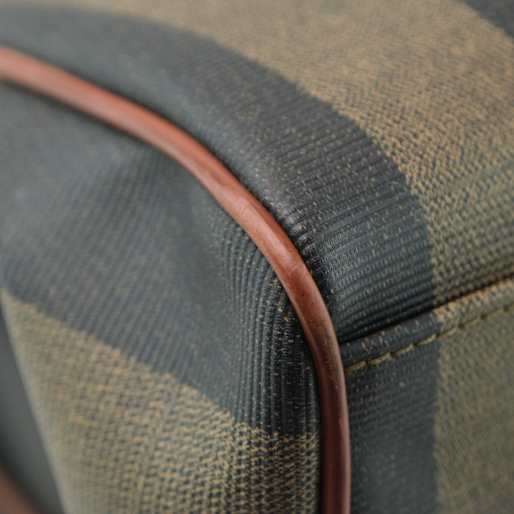 Fendi Pequin Canvas Handbag - '10s