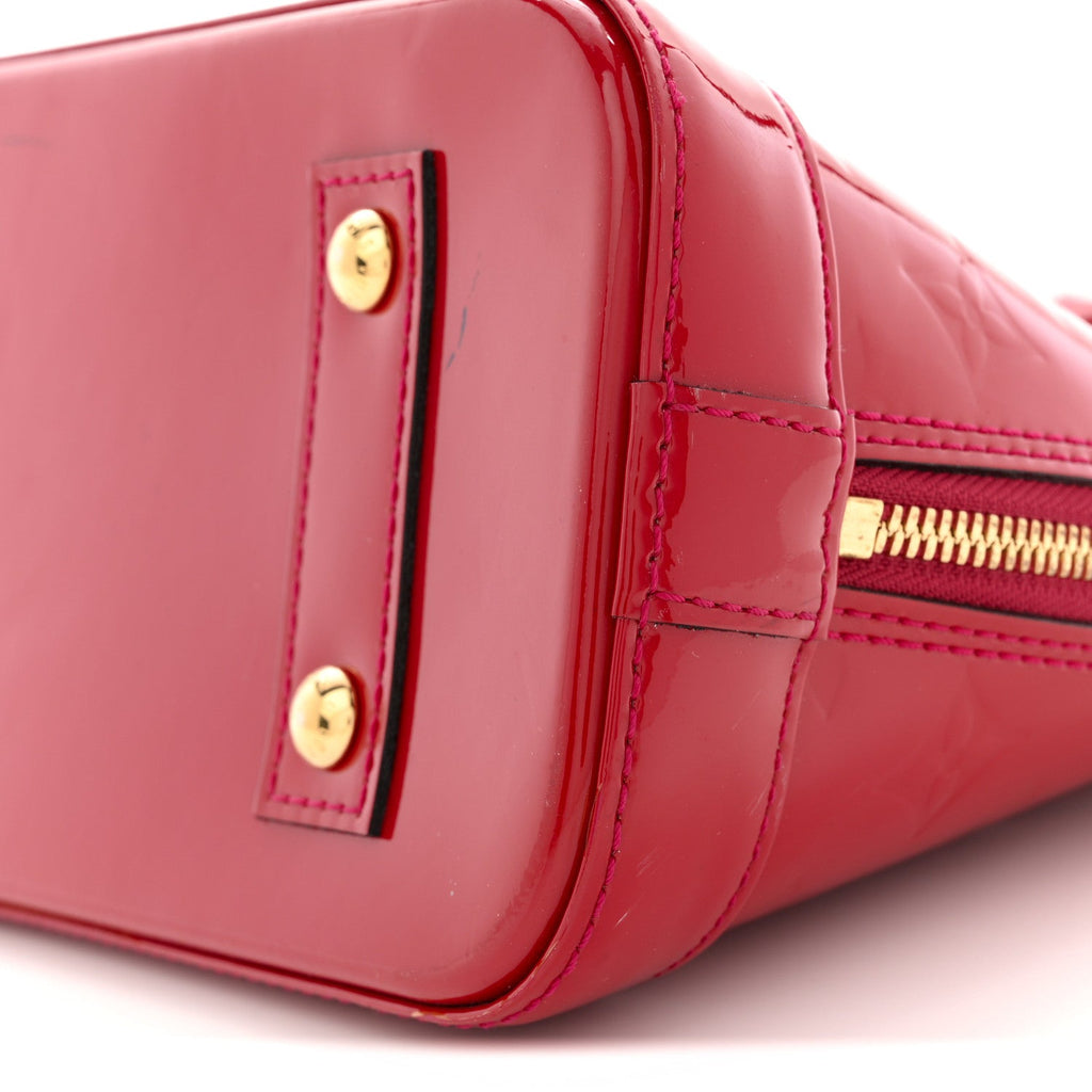 Louis Vuitton Vernis Alma BB Rose Indien