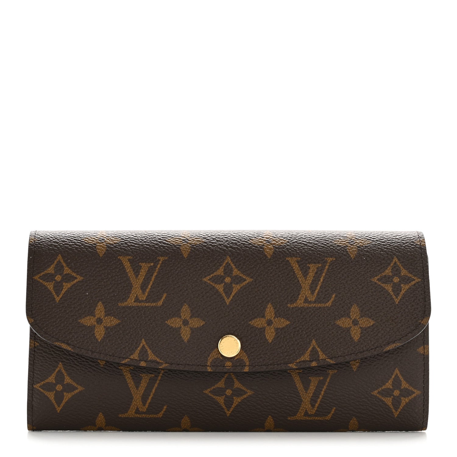 Louis Vuitton Monogram Emilie Wallet Rose Ballerine