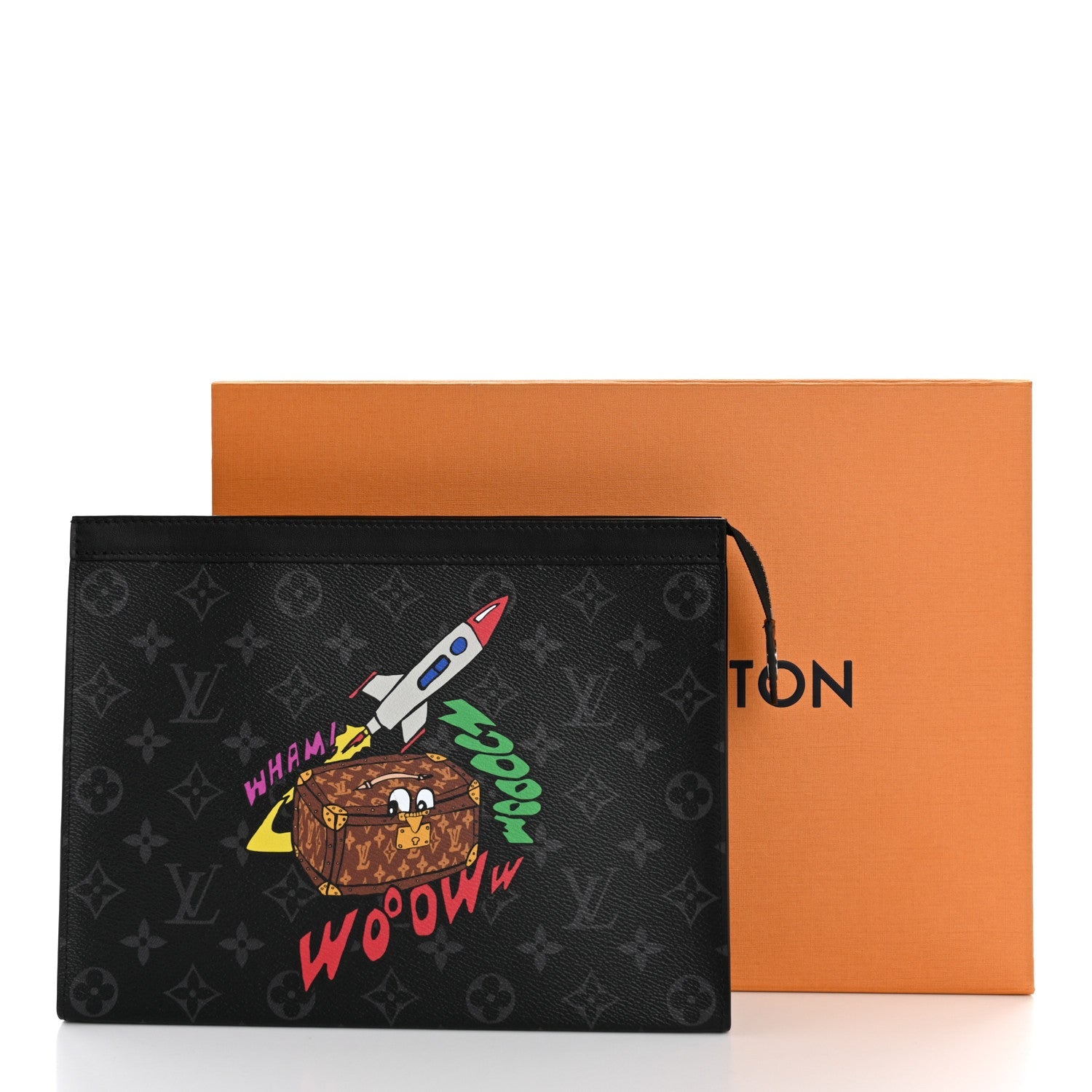 Louis Vuitton Monogram Eclipse Space Age Pochette Voyage MM