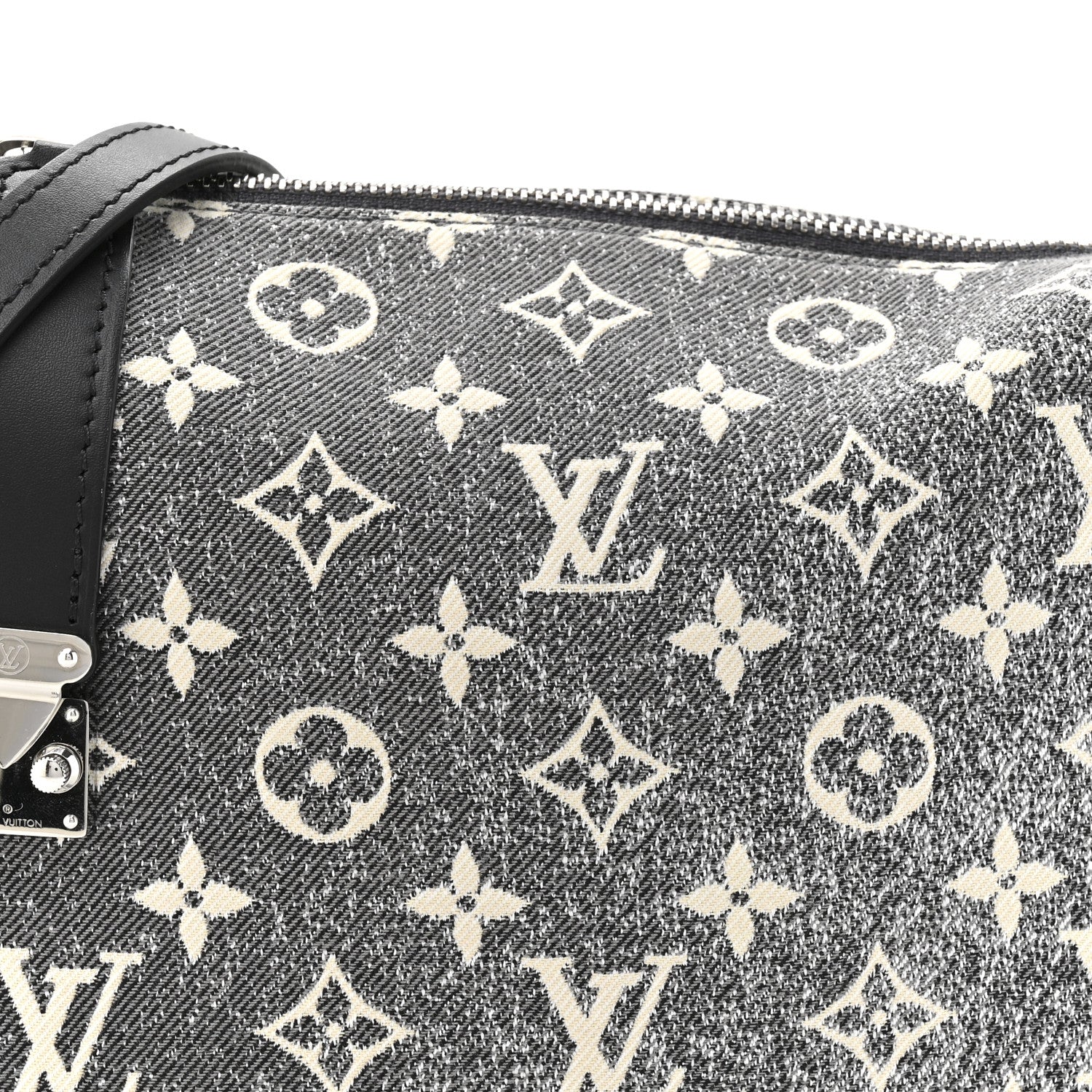 Louis Vuitton Monogram Jacquard Denim Side Trunk Grey