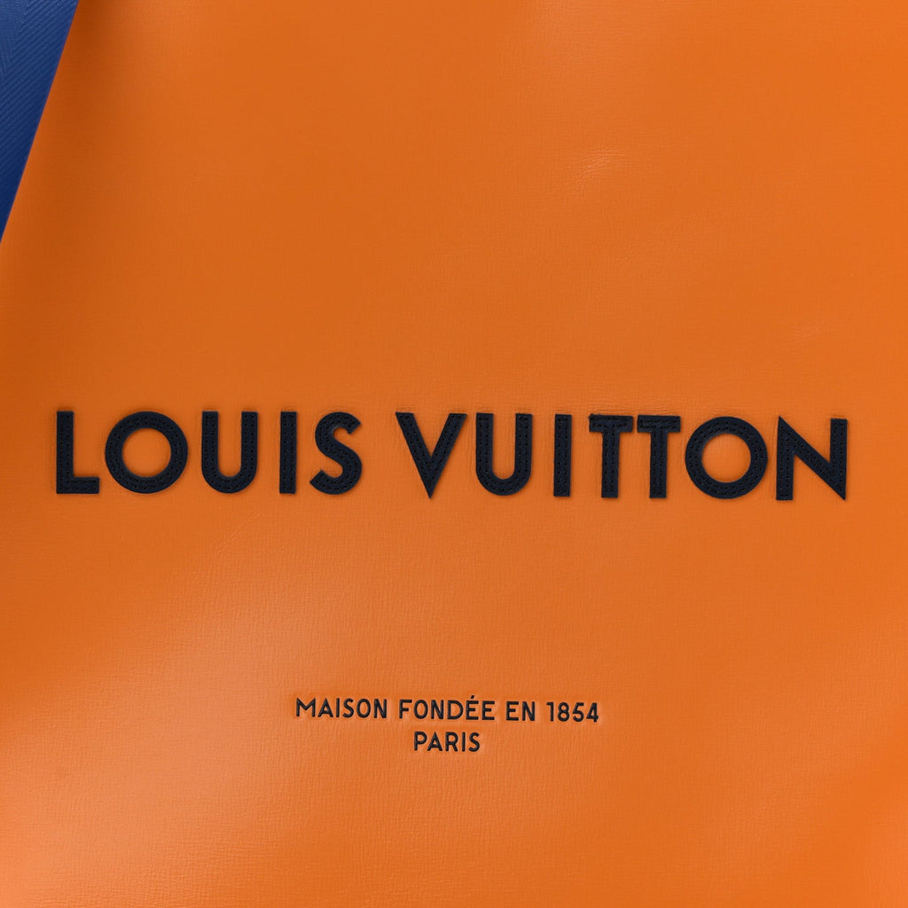 Louis Vuitton Cowhide Shopper Bag MM Safran