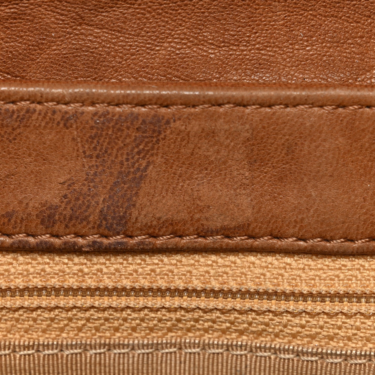 Chanel Washed Lambskin Mini Chain Around Messenger Brown