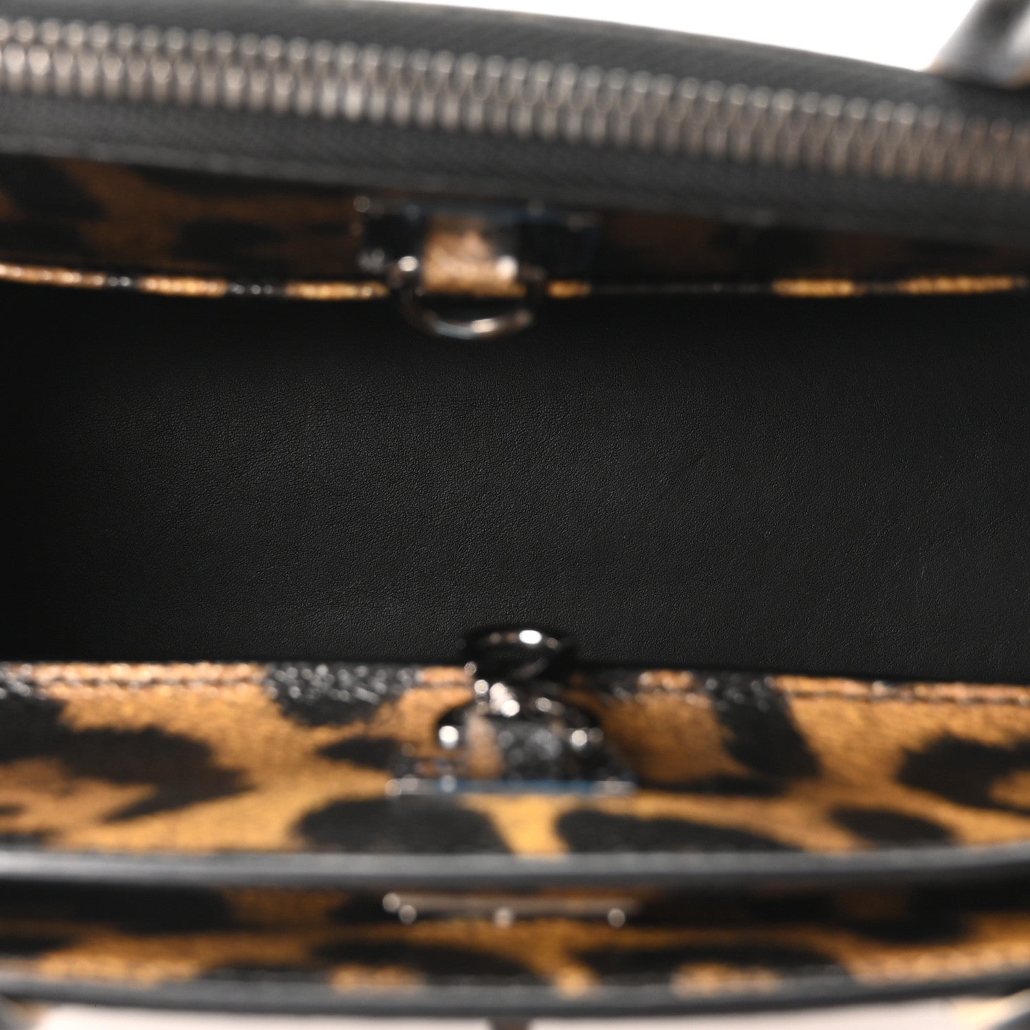 Louis Vuitton Canvas Calfskin Wild Animal Print City Steamer EW Marron