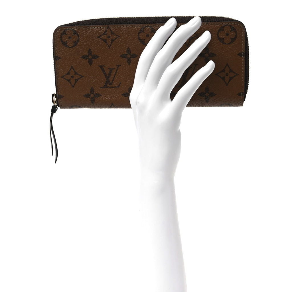 Louis Vuitton Reverse Monogram Clemence Wallet