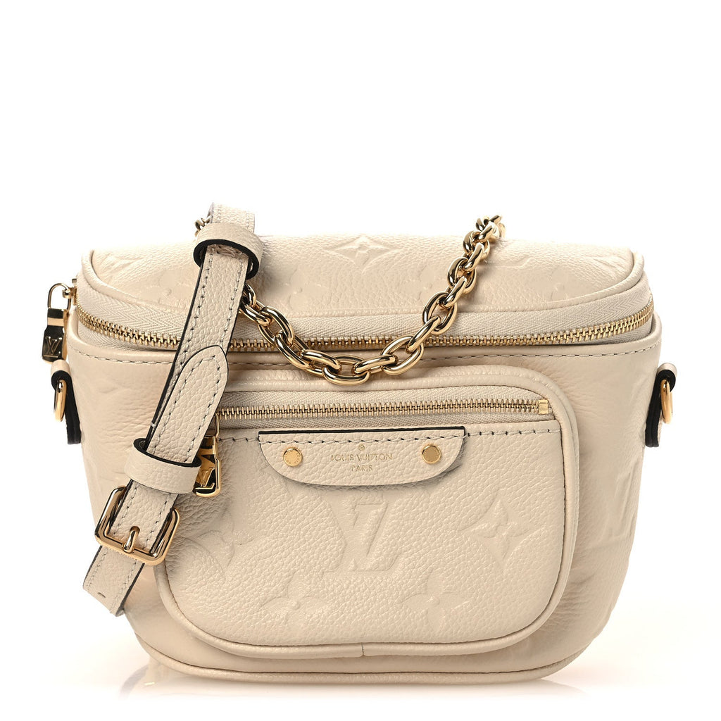 Louis Vuitton Empreinte Mini Bumbag Cream