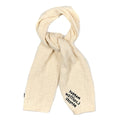 Louis Vuitton Wool Damier Snug Scarf Cream